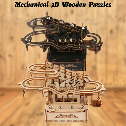 Marble Run 3D Mechanical Wooden Puzzle